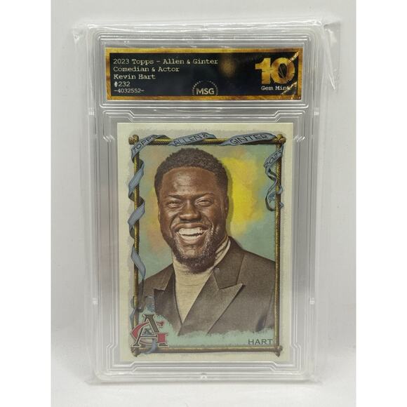 2023 Allen Ginter 232 Kevin Hart PSA 10 - Picture 1 of 2